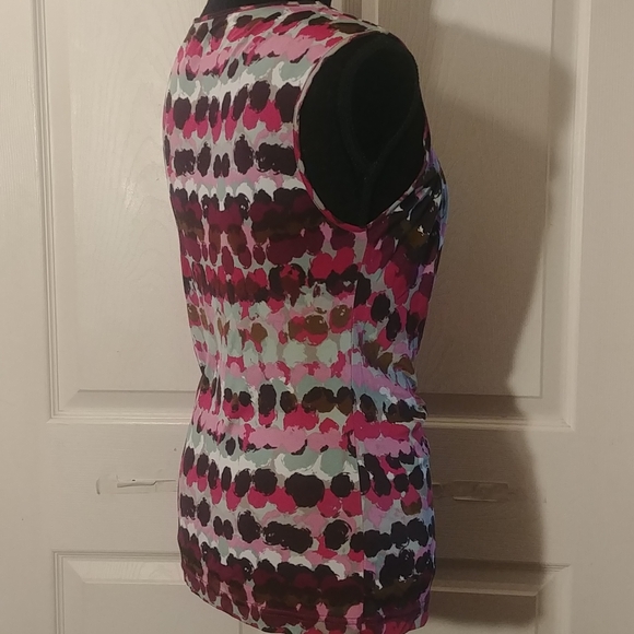 Escada Multicolored Viscose Stretch Top 38/8 - Picture 2 of 10